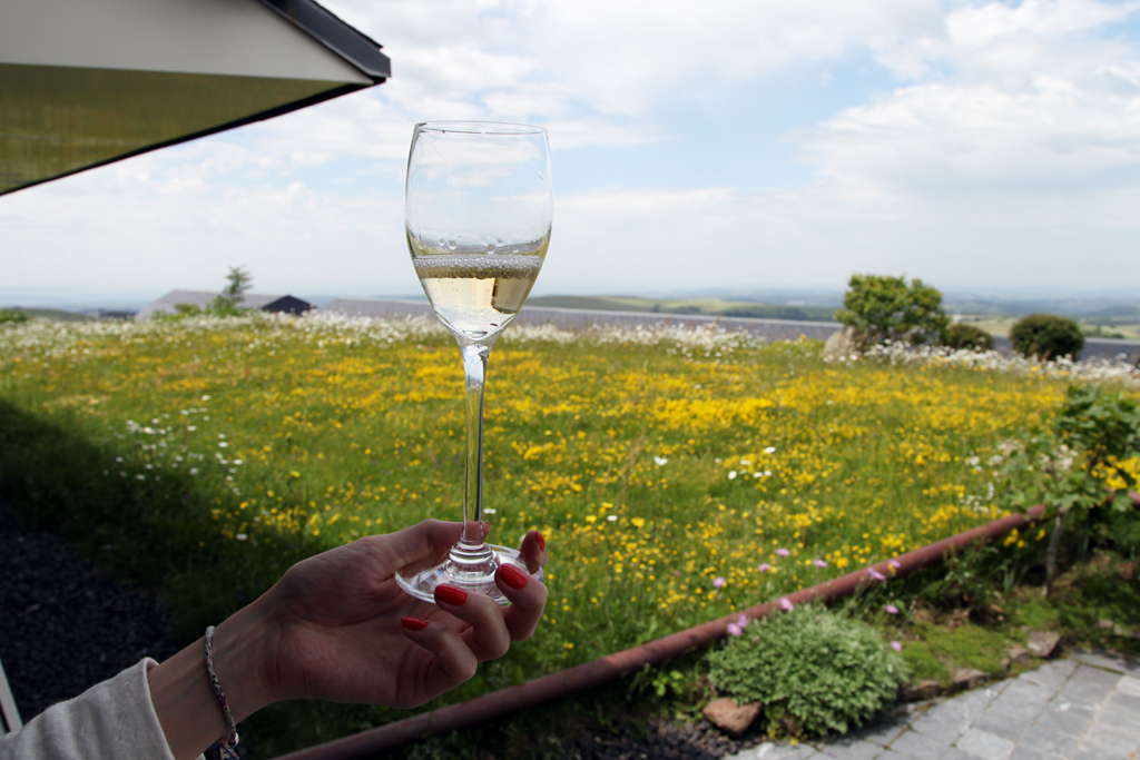 Champagne Inédit, Table Insolite chez Bras à Laguiole