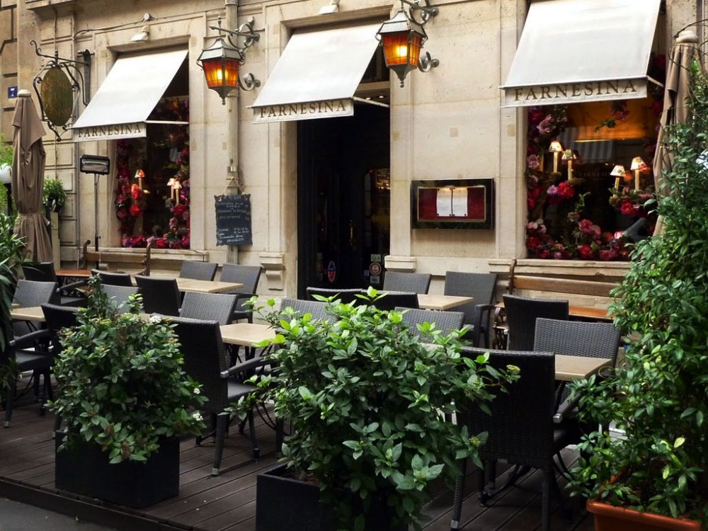 8 Rue Boissy D Anglas 75008 Paris Restaurant italien la Farnesina, Paris | Orgyness