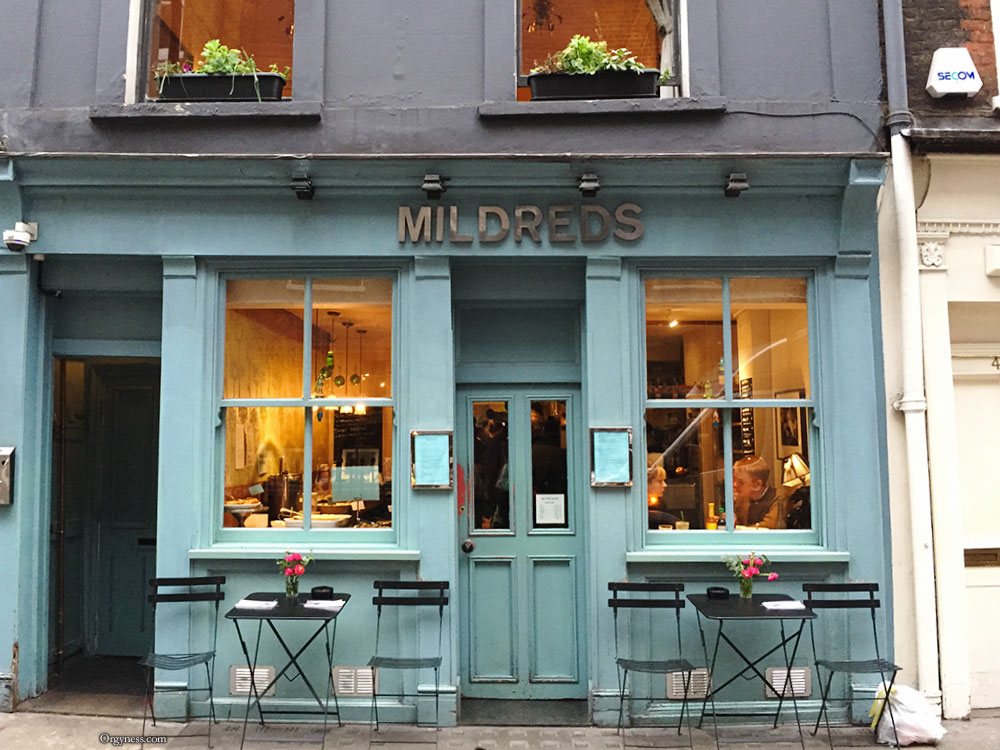 Restaurant Mildreds, Londres