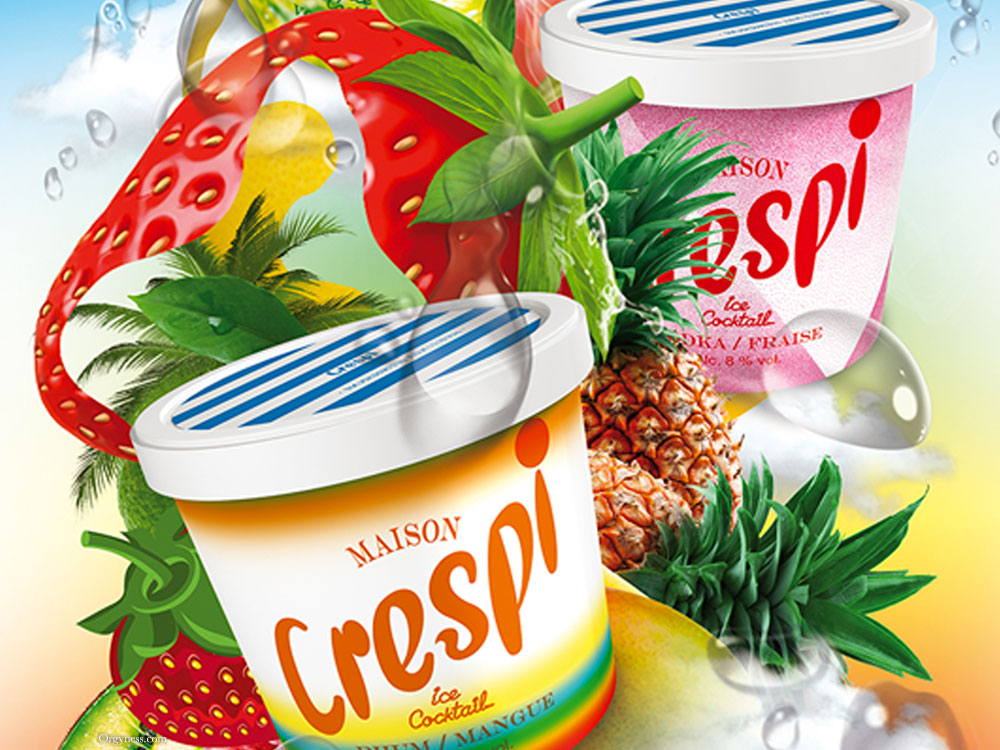 Les sorbets adultes de la Maison Crespi