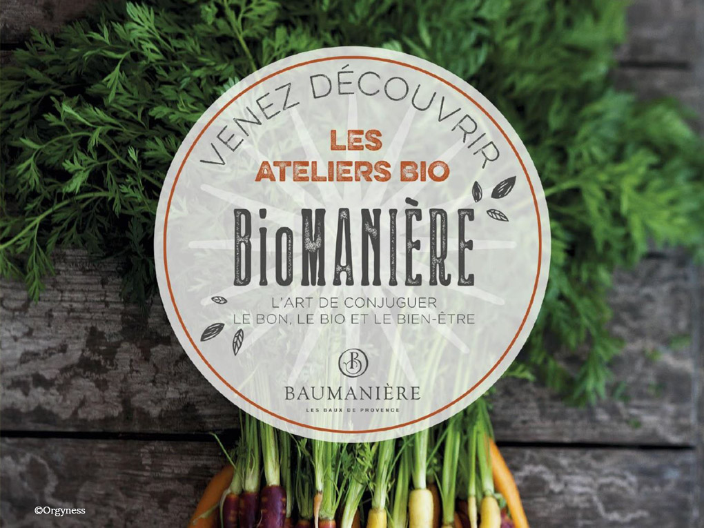 BioManière à Baumanière le 16 octobre