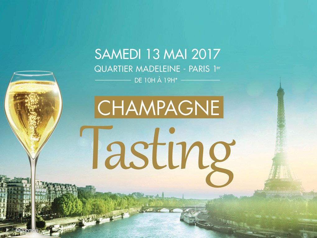 Gagnez 10 invitations pour le Champagne Tasting le 13 mai