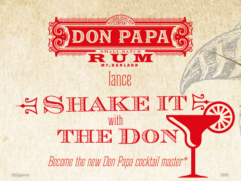 Concours de cocktails amateur avec Don Papa