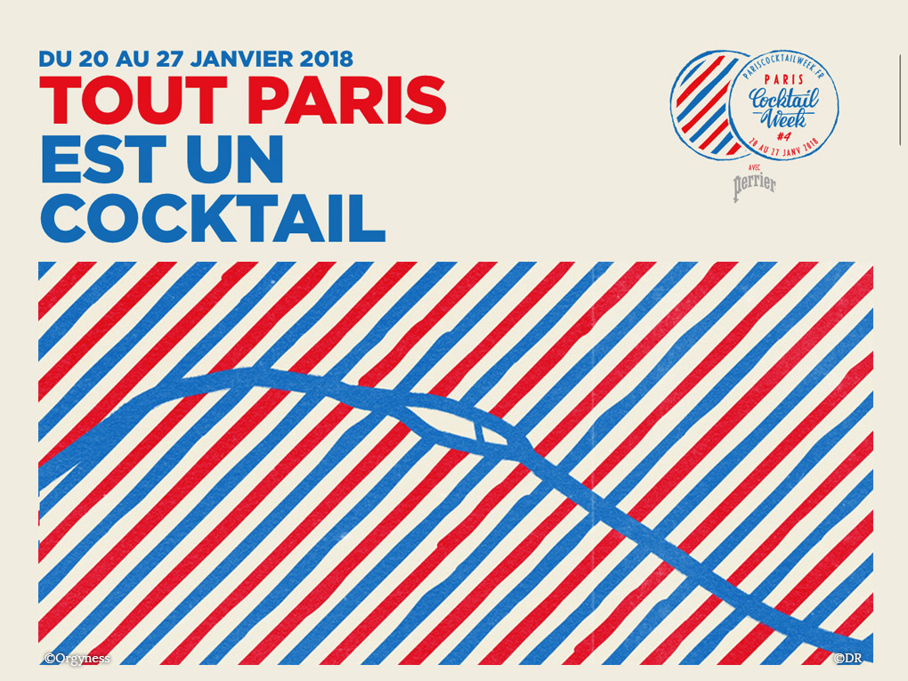 4ème édition de Paris Cocktail Week du 20 au 27 janvier 2018
